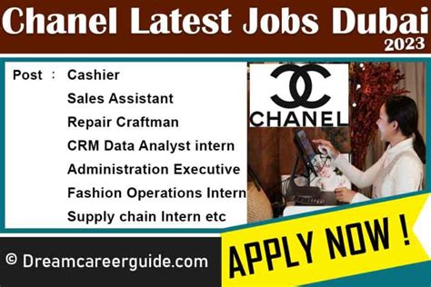 chanel carreer|Chanel job opportunities.